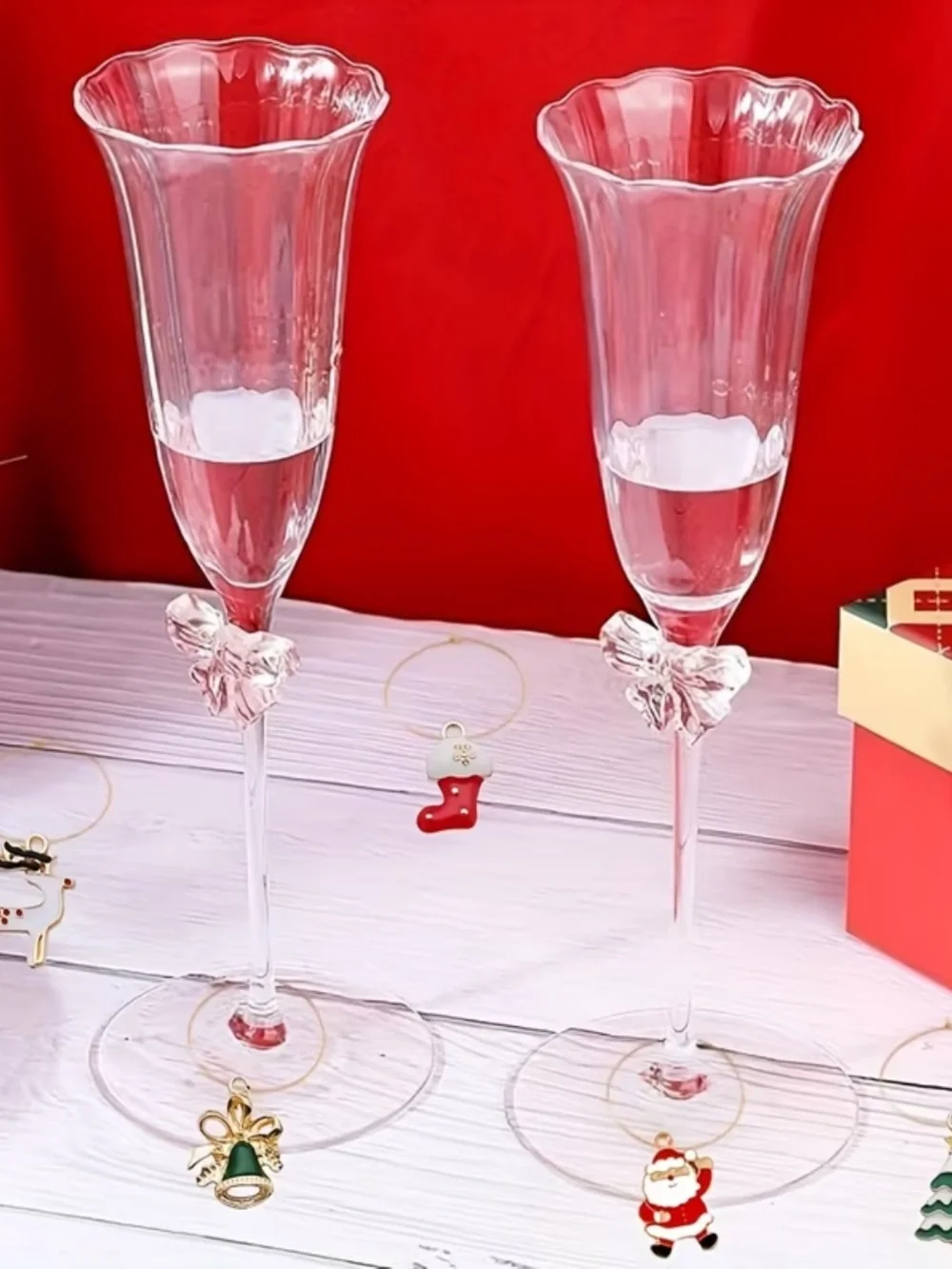 Wine glass charms